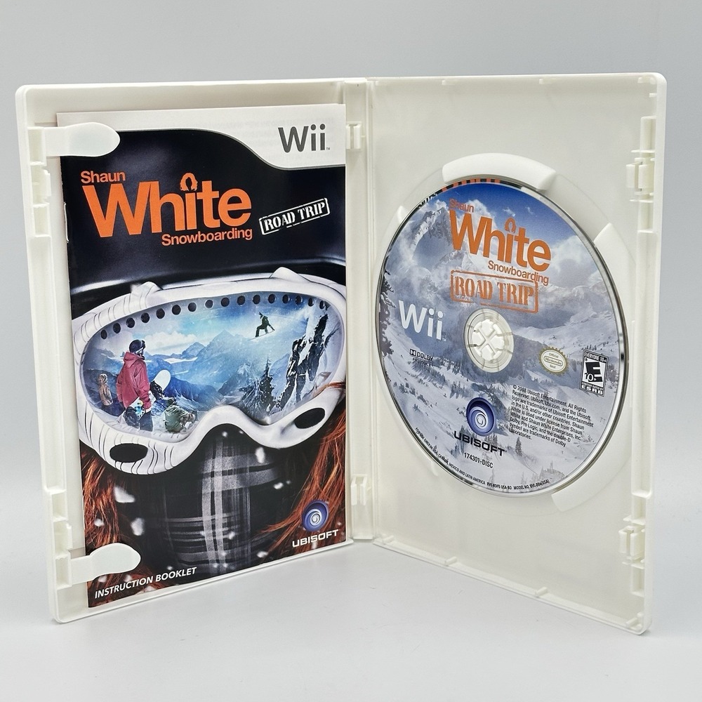 Shaun White Snowboarding: Road Trip Nintendo Wii with MANUAL TESTED Works Great